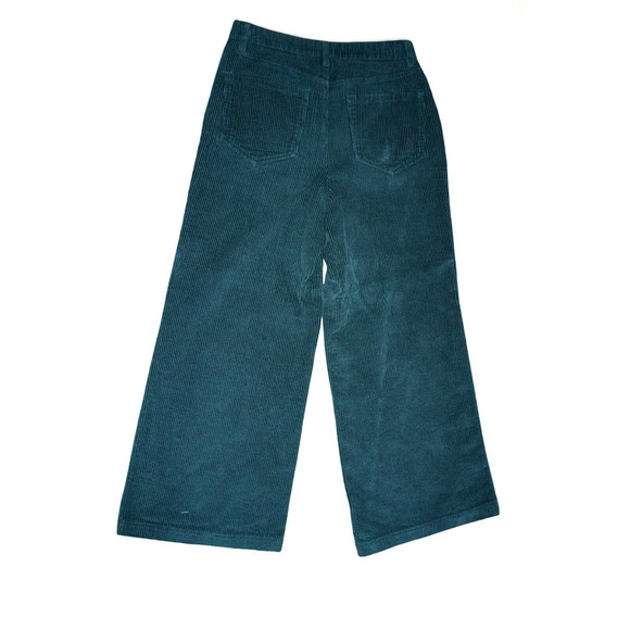 RSQ Forest Green Corduroy Wide Leg Pants – Women’s Size 26 - Picture 11 of 11